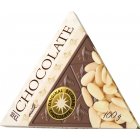 Trojuholníková čokoláda MLIEČNA s mandľami 100g